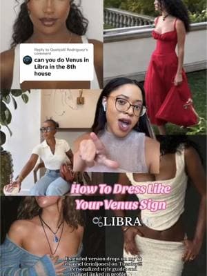 How to dress like your Venus sign: Libra Venus🏹🐇🦢🫧 #libra #libravenus #fashion #fashiontiktok #astrology #outfitideas #stylingtips #OOTD #blackgirltiktok 