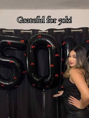 No words can explain how shook I am for the continues support and I am beyond thankful for y’all and the man above us who   makes it possible🥺♥️ #50k #50kfollowers💖❤ #fyp #latinasupportinglatina 