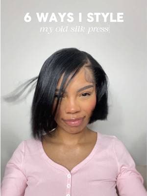 My silk press is holding on for dear life…but here are 6 ways I keep her looking ✨new✨ check out my youtube video for the full hair tutorial! link in bio 🎀 YT: THEREALCHOLEY  . . #silkpress #atlhairstylist #silkpressstyles #naturalhair #straighthairstyles #bobstyles #bob #bluntbob #youtuber 