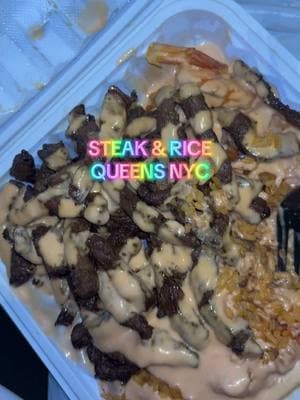 @809foodtruck on ig 10/10 Everytime. I forgot to get the salad 💔💔💔💔💔. #steakandfries #steakandrice #foodtruck #nyceats #queenseats #goodeats #nyc 