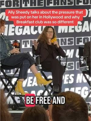 Ally sheedy talking about her experiences in Hollywood as a young actress #megaconorlando #allysheedy #breakfastclub #wargames #johnhughes #celebrityinterview #bratpack @MegaCon Live @FAN EXPO 