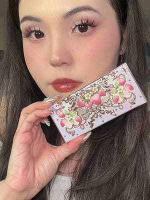 flower knows eyeshadow swatches! The packaging and formulas are always top tier! Thank you @Flower Knows Makeup for gifting me this purple eyeshadow palette #flowerknowsmakeup #flowerknowsgirl #flowerknowsunboxing #flowerknowsreview #flowerknowsstrawberryrococo #flowerknowseyeshadow 