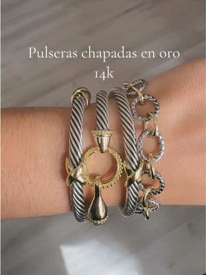 #pulseras #chapadoenoro #bracelet #bracelet #pulserasparanovios #giftideas #ideasderegalos 