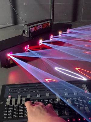 MK-LS09 6 Eye Full Color Animation Laser Light🥰🥰 #laserlight #dmx512 #stagelight #djlight #partylight #mokasfx