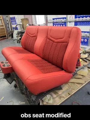 1967 c10 red leather bench seat with red houndstooth cloth insert  #c10 #chevy #upholstery #leather #houndstooth #custom #lsswap #trucks #truckscene #singlecab #restoration #restomod #sbc #truckinglife #chevytrucks #shortbed #tapiceria #trokiando #cheyenne #mamalona 