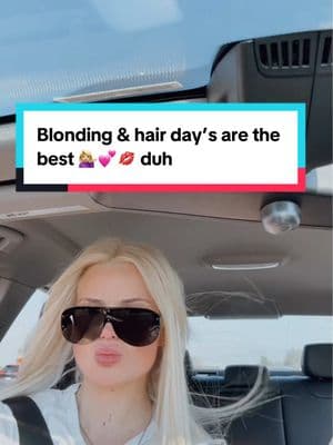 This sound is accurate 😂💁🏼‍♀️💕 F*ck a voiceover 😂 #bitchesmad #hairslay #hairslayed #blonding #blondegirl #blondesdoitbetter #blondehair #platinumblonde #platinumhair #platinum #baddies #baddievibsonly #hairday #hairsalon #hairsalonlife #hairtok #hairvlog 