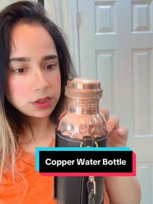 Copper Water Bottle #waterbottle #copper #copperwaterbottle #waterbottle #TikTokShop #tiktokmademebuyit #goodquality #mustbuy #bestseller #punjabitiktok #indiantiktok #forypu 