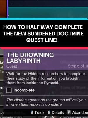 *HOW* to (half-way) COMPLETE the sundered doctrine quest! #destiny2 #destiny2hunter #destiny2thegame #destiny2memes #destiny2tiktok #destiny2clips #destiny2dungeon #destiny2titan #destiny2lol #destinymemes #destiny2news #destiny2thefinalshape 