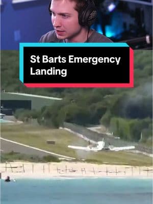 St. Barts Emergency Landing #stbarts #saba #aviation #emergencylanding #enginefailure 