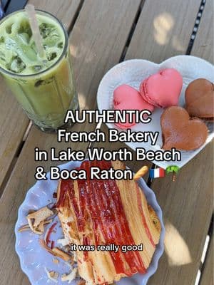 You NEED to add this authentic French bakery to your list of places to try in lake worth beach and Boca Raton #westpalmbeach #lakeworthbeach #bocaraton #frenchbakery #vincentsfrenchbakery #itinerary #thingstodowestpalmbeach #westpalmbeachcontentcreator #wpb 