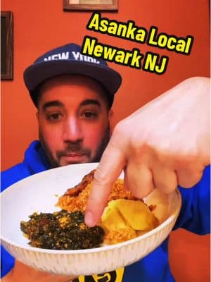 Tried the Highly Rated Asanka Local West African Cuisine in Newark NJ. Delicious #westafricanfood #fufuandegusi #fufu #jollofrice #newarknewjersey #newark #statenisland #asanka #asanklocal #newarkfoodie 