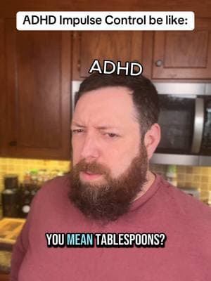 Living a life where the cart is ALWAYS before the horse. #adhd #adhdtiktok #impulsecontrol #adhdprobs #adhdproblems #baking #relatable #adhdhumor 