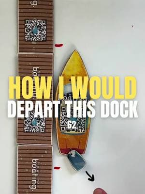 How I would DEPART this DOCK 62: If you are stressed out about docking your boat🛥️,  How To Boating will help relieve that stress so you can enjoy your time on the water🌊, DM us for more info on private boating instruction 👨🏼‍✈️ #howtoboating #howto #boating #boat #yacht #drive #captain #dock #depart #approach #marina  