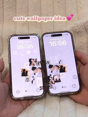 Cute wallpaper idea 💖 #iphonewallpaper #phonewallpaper #photoediting #vivisticker #couplewallpaper 