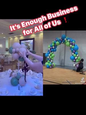 Its enough business for all of us!  #itsafloralaffair77  #itsafloralaffair  #balloonarch  #ballooncenterpieces  #remixreels  #remix  #remixvideos