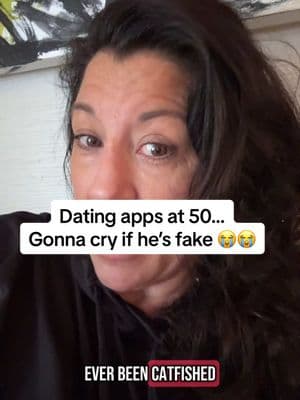 I need him to be real 🤣🤣🤷🏻‍♀️#datingapps #genx #genxstrong #facebookdating #sendhelp #catfished #profilepics #single #dating #50tok #over50 #😭😭 