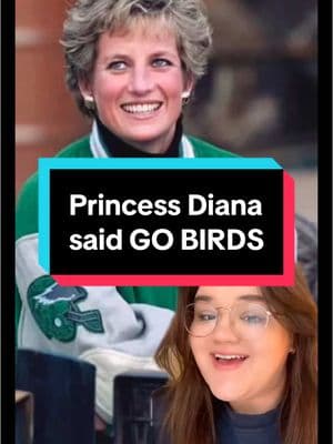 Only one #NFL team has the Princess Diana seal of approval. 🦅 GO BIRDS!  To celebrate Superbowl Sunday - the story behind #PrincessDiana’s iconic green and white Eagle’s jacket 👑 #royalfashion #royalstyle #princessdianastyle #eaglesfootball #gobirds #superbowlsunday #royals #royalfamily #royalexpert #royalhistory