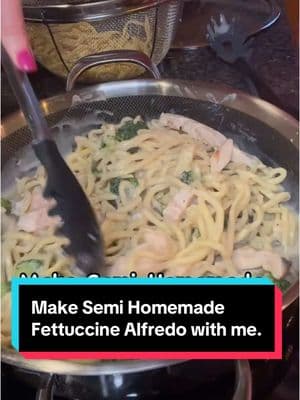 SEMI-HOMEMADE FETTUCCINE ALFREDO: Ok I think I’m loving making my own noodles! If I have the time, I think I need to start doing it when I can. The flavor of the dish jumps 100%! Here’s how I made Fettuccine Alfredo for my family Friday night. Did you know as one of my Pampered Chef hosts you can get anything you see here half off or even free? #fettucinealfredo #fettuccine #homemadenoodles #letsgetcooking #productpc 