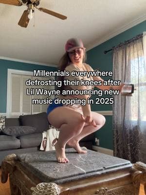 If we start stretching now by June we might have our knees back 🤣 #northcarolina #tryjesusnotme #lilwayne #millennialsoftiktok #over30club 