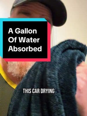 It can absorb a gallon of water! #jason_norcross #car #cars #cardryingtowel #detailingcars #detailingworld #detailer #detailersoftiktok #detailers 