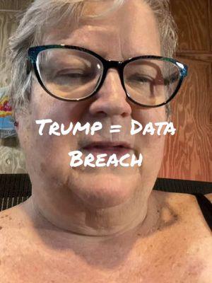 Trump = Data Breach #corruptgovernment #databreach #elonmusk #moneyinpolitics 