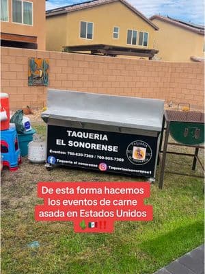 De esta forma hacemos los eventos de carne asada aquí en Estados Unidos 🇺🇸🇲🇽🌵#fypooppppppppppppppppppppplllllllll #tiktokback #ideas #emprendimiento #tacos #fypシ #fypシ #catering 