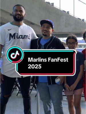 Fun day at Marlins Fan Fest 2025! 🐟 Missed out on it? Here’s a quick recap 🎥 Ready for Pitchers & Catchers next week! ⚾️ #miamimarlins #MLB #fanfest #marlinsfanfest #baseball #sandyalcantara #euryperez @Miami Marlins 