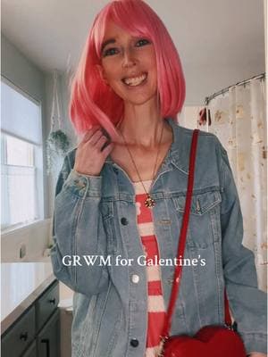 GRWM for Galentine’s!  #chemoqueen #chemohair #chemo #chemotherapy  #breastcancer #breastcancerunder40 #invasivecarcinoma #cancer #cancerstory #BreastCancerAwareness #youngadultcancer #cancerdiagnosis #youngbreastcancer #fightingcancer #breastcancerin30s #breastcancerjourney #hairloss #buzzcut #pixiecut #wigs #wigstyles #galentines  #galentinesoutfits #valentines #valentinesoutfits 