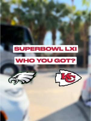 Who y’all got? Eagles or Chiefs? … Or Chefs?  #newyorkredbulls #superbowlLIX #eagles #chiefs #superbowlsunday 