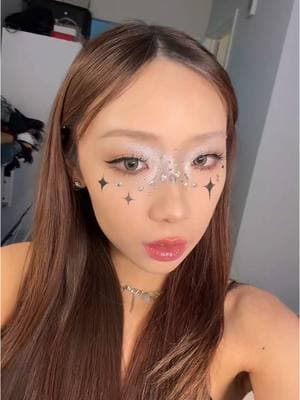 aespa concert makeup inspo - #makeuptransition #makeuptransformation #aespamakeup #aespa #aespa_official #cyberpunk #makeup #makeupinspo #makeupideas #silvermakeup #transition #unrecognizablemakeup 