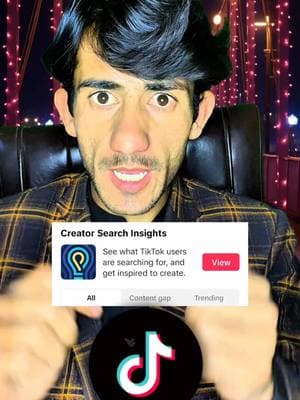 search insights creator #creatorsearchinsights #tiktok #foryoutrick #viral 