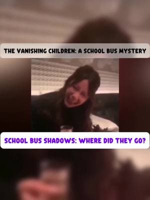 The Vanishing Children: A School Bus Mystery #MysteryUnfolds  #BizarreDisappearance  #EerieEncounter  #VanishingChildren  #SchoolBusMystery  #UnexplainedEvents  #SpineChillingStories  #SurrealHappenings  #OpenForDebate  #strangebuttrue #hororstory #horror #horrorstory #horrorstorys #horrorstorytelling #horrorstorymakeup #horrorstoryberryavenue #horrorstoryhour #horrorstoryf #horrorstorychallenge #horrorstory_007 #scary #scarytiktoks #scarytiktok #scarycomp #scaryvideo #horror #horrortiktok #horrorart #horrorfilm #horrorfan #horrorfilms #horrorgaming 