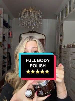 Just gave myself the most amazing full body polish comparable to any high-end spa #BodyPolish #everythingshower #bodyexfoliation #bodyscrub #pamperyourself #selflove #ValentinesDay #valentinesdaygift #valentinesdaygiftideas 