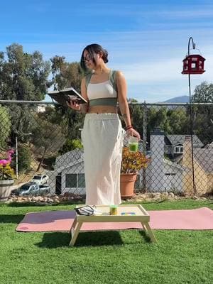 outdoor matcha time in my gorgeous @Lewkin skirt 🍵🌷🤍  CODE: CHARWITHLUV on 50% off limited time only :)  #lewkin #lewkiss #kfashion #matcha #matchalatte #matchavlog #fashionvlog #fashiontiktok #koreanfashion #matchatok #fyp 