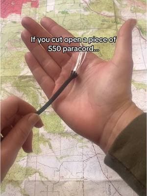 Super simple yet extremely helpful little hack for land navigation. #landnav #landnavigation #Outdoors #map #compass #Hiking #navigation #outdoorsman #paracord 