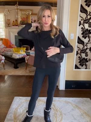 Great bodysuit from @spanx worn with a black tee and coat also from Spanx!  The boots are older from @Jimmy Choo!  Shop the entire look by following Crazy Blonde Life in the LTK app! #spanx #thisis61 #fashionover50 #ootdfashion #whatiworetoday #makethisviral #getupgetdressed #fashionover50 