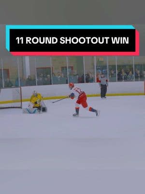 11 Round Shootout Win 🎥: Redeemer University Ice Hockey  #collegehockey #icehockey #hockeytiktoks #hockey #redeemer #redeemeruniversity 