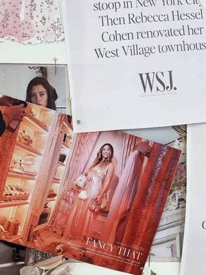 Extra extra read all about it🫶💫  #WSJ #nyc #magazine #wallstreetjournal 