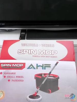 # Microfiber Spin Mop Bucket Floor Cleaning System & Red Black StandardQuick Dry Quick Clean#foryoupagee #ankitabhandari1 