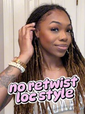 POV: giving the girlies more loc style inspo || another quick no retwist style 🌱🫶🏽🫧✍🏽 #locinspo #locstyles #girlswithlocs #locjourney #locs #noretwiststyle #locstylesforwomen #loctok 