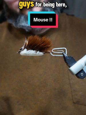 A fun mouse! Hook: VKSteelworks handmade  Thread: Semperfli 300D Nanosilk  Deer hair: Fulling Mill belly hair Resin: UV Craft  Eyes: @UPAVON FLY FISHING black uv resin  Ears: Suede  Scissors: TheFlySmith  Bead: Saluda Beads (to dam the hair) #TheFlySmith  #flytying #magpiematerials #magpieturkeybiots #magpiefinebeaverdubbing #whitingfarms #naturesspiritflytying #lidrig #fly #flytyingjunkie #flytyingtutorial #flytyingaddict #flytok #satisfying #flytyingnation #fyp #harelinedubbin  #fishing #flyfishing #pescamosca #Upavon #fullingmill #bespoke