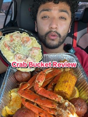 I choked on the crab legs😭 #seafoodboil #foodtiktok #crabboil #boilingcrab #foodreview #foodies #crablegs #salinas 