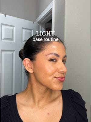 This is my light base routine lately 🤎✨ #lightmakeup #makeup #makeuptutorial #lightmakeuplook #baseroutine #latina 