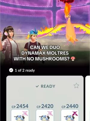 Dynamax Moltres with no mushrooms? #pokemongo #pokemongodynamax #pokemongoduo #pokemongoraid #pokemongodynamaxmoltres 