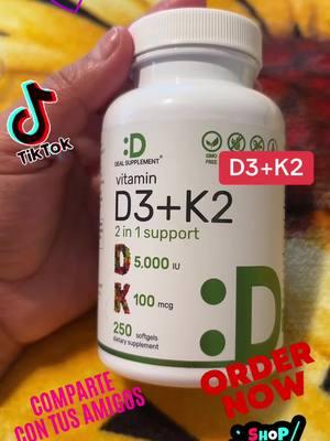 #fypシ #fypシ゚viral #fypp #muybuenproducto #TikTokShop #vitamind3k2 ##2in1support #labtested #gmo #gmofree #trending #Viral #paratiiii#fypシツ♡ #tiktokshoploveatfirstfind  #funy #grassfed #girls #grassfed 