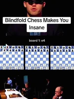 #chess #chesstok #chessmaster #bobbyfischer #magnuscarlsen #blindfold #blindfoldchess #concentrate 