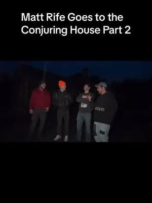 👻👻 #mattrife #conjuring #theconjuringhouse #mattrifecomedy 