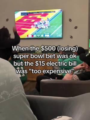 Being OK with gambling Big, but not willing to handle the basic expenses in your life is an obvious sign of a gambling addiction ##SuperBowl##superbowlliv##superbowlbet##gambling##sportsbetting##addiction##gamblingawareness