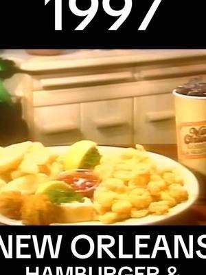 #1997 #nola #neworleans #neworleanshamburgerandseafood #food #nolafoodie #mysterytape #vhs #vcr 