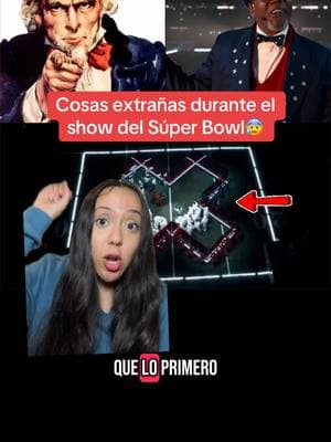 Cosas extrañas durante el show del Súper Bowl 😰 #SuperBowl #supertazon #neworleans #halftimeshow #kendricklamar #fy #estadosunidos 